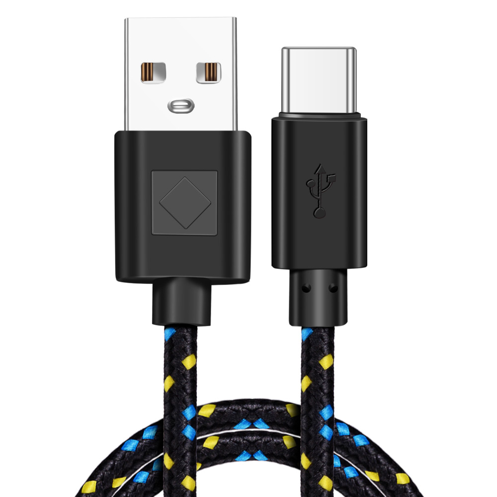 [CJSM105812804DW] Braided USB-C Fast-Charging Cable